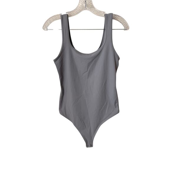 Abercrombie & Fitch Soft Collection Slate Gray Tank Bodysuit Size Medium - Picture 1 of 5